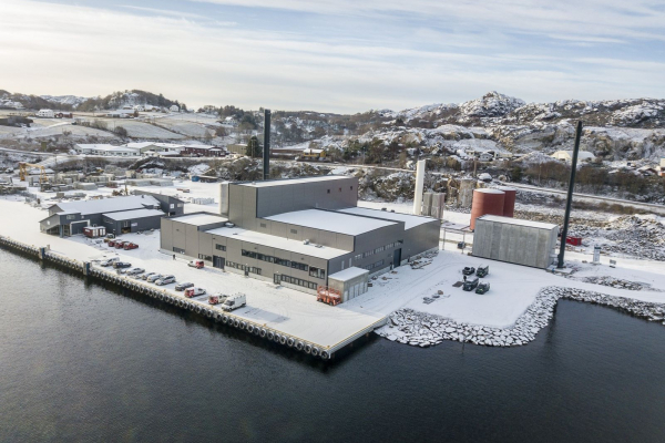 Fish protein plant Fish oil plant and fish meal plant in Norway